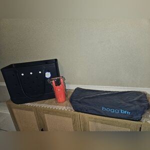 Brand new Bogg Bag XL Navy blue and Coral bevy set.